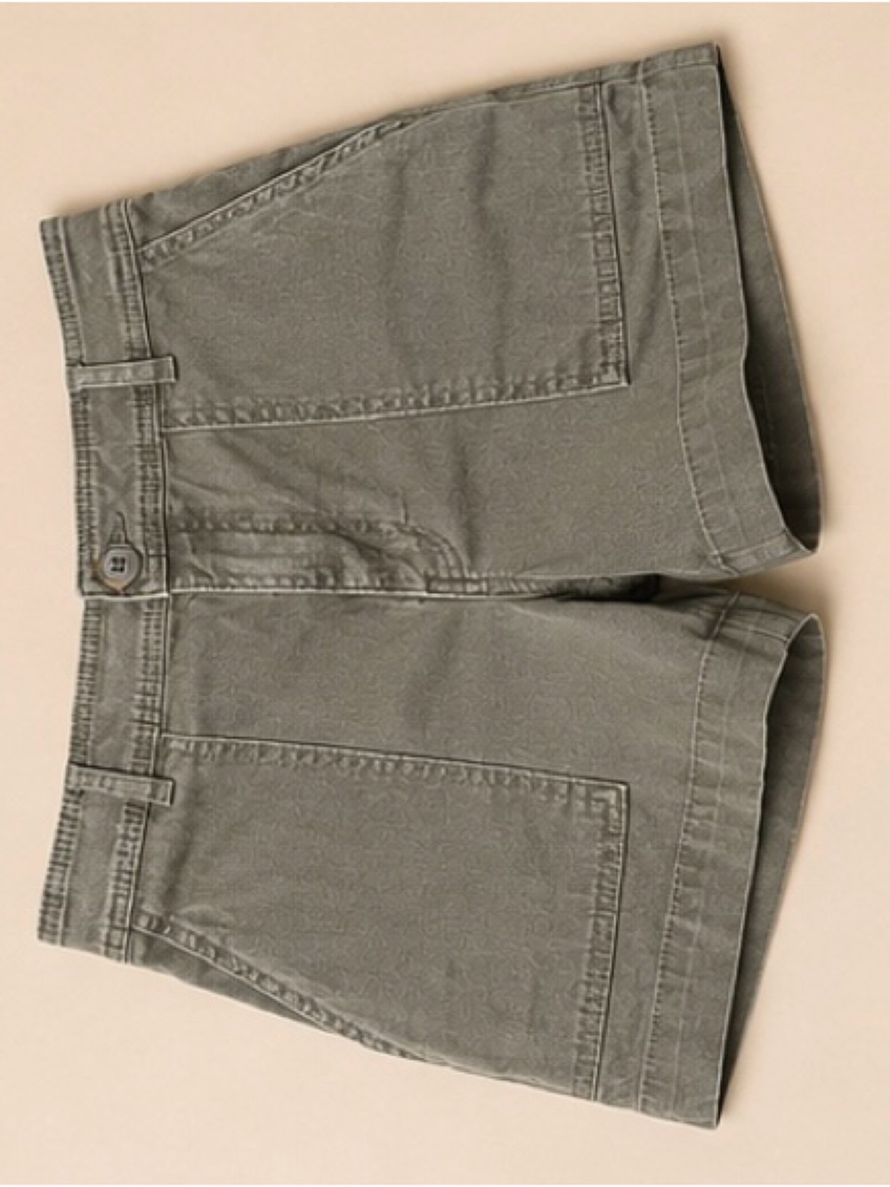 H&M Dark Olive Green Utility/Chino Shorts